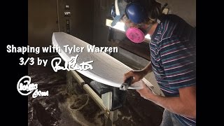 How to Shaping A Surfboard tips with Tyler Warren 33 by Paul Carter 022 [upl. by Pugh989]