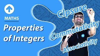 Properties of Integers  Integers  Class 7 Maths [upl. by Britte]