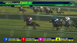 Monmouth Park at The Meadowlands  September 28 2024 Race 6 [upl. by Adeirf]