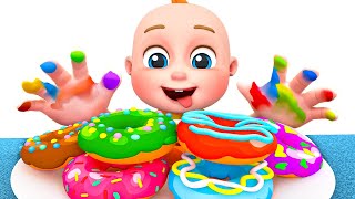 Mommy Donuts are The Best  Counting 1 to 5  PulkaCoco‬ Nursery Rhymes amp Kids Songs [upl. by Maxim]