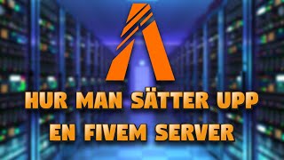 Hur man gör en fivem server från grunden  På svenska  Linden Tutorials [upl. by Vizza]