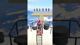 GTA V RED MINION SUPER JUMP WITH COLOUR MINIONS BUT ALL Yahoo Ep284 Shorts [upl. by Elizabeth]