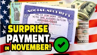 🎉Social Security 9th November 2024 Double Payment Schedule SSISSDIVARetirement More Money Check [upl. by Sofie]