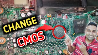 how to change cmos battery in Lenovo cpu  change cmos battery in cpu  how to open cpu ⚡⚡ [upl. by Ailedroc]