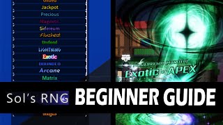 SOLS RNG BEGINNERS GUIDE Sols RNG [upl. by Azeria]