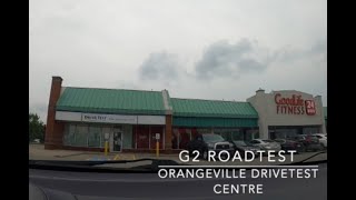 G2 Roadtest Route  Orangeville Drivetest Centre [upl. by Ailegnave442]