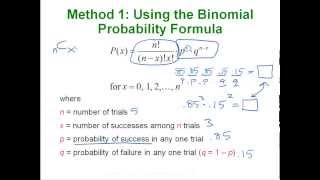 Statistics  Binomial amp Poisson Distributions [upl. by Lawan]