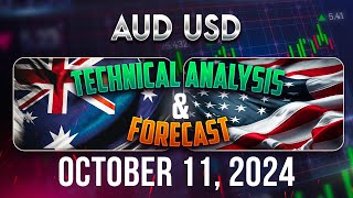 Latest AUDUSD Forecast and Technical Analysis for October 11 2024 [upl. by Nerrak]