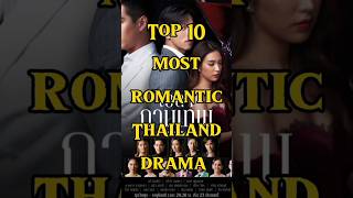 Top 10 popular and romantic Thai drama trending viral ytshorts [upl. by Adnoyek]