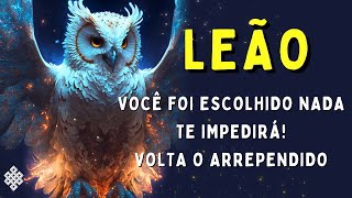 LEÃƒO â™Œ DE ARREPIARR VOCÃŠ FOI ESCOLHIDO NADA TE IMPEDIRÃðŸ˜®ðŸ”¥ O UNIVERSO TRAZ TUDO QUE TE PERTENCE E [upl. by Denie578]