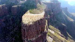 Flatiron drone video  Superstition Mountains [upl. by Cirded]