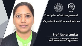 Lecture 55  Organizational Communication  V [upl. by Ahsats44]