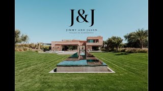 YSL Musuem Inspired Villa In Palmeraie Marrakech│Villa Beja by Jimmy and Jason Ltd [upl. by Ylle254]