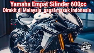 Dirakit di malaysia  gagal masuk ke indonesia  Yamaha Empat Silinder Powerfull  Yamaha XJ6 [upl. by Morly211]