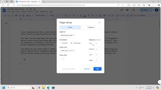 How to Format Your Book Manuscript in Google Docs Tutorial [upl. by Ahsieken]