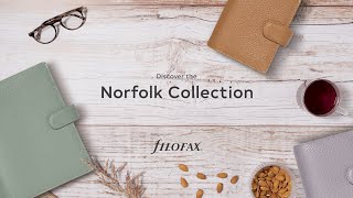 Norfolk Collection  premium leather organisers and stationery accessories by Filofax [upl. by Drarig]