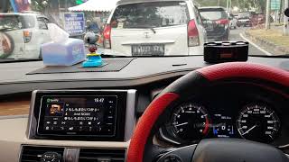 Comparison  After Market Head Unit Kenwood DDX918WS Mitsubishi Xpander Indonesia part 2 [upl. by Arukas]