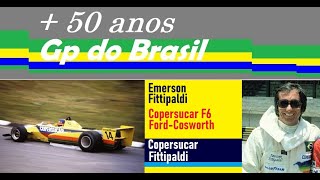 50 anos Gp do BRASIL  1979  Copersucar Fittipaldi F6Ford  E Fittipaldi  TvCam [upl. by Oag]