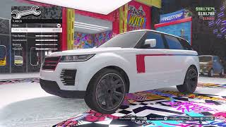 Customizing Gallivanter Baller Car  Autoshop GTA Online [upl. by Gintz376]