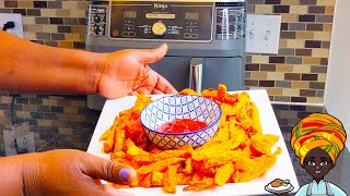 Crispy Sweet Potato Fries Made Easy in the Ninja Air Fryer [upl. by Assirram]