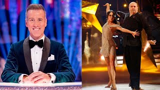 Strictly fans shudder as Anton Du Beke makes cheeky comment about Wynne Evans after groping scene [upl. by Ecikram]