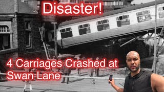 The 1958 Lockwood Train Carriage Crash  Swan Lane [upl. by Yelekreb]