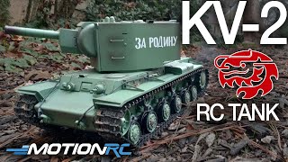 Heng Long KV2 RC Tank Overview  Motion RC [upl. by Esenej]