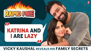 Vicky Kaushal or Katrina Kaif Whos Lazy a Better cook disciplined  Shah Rukh Khan  Rapid Fire [upl. by Anitsirt931]