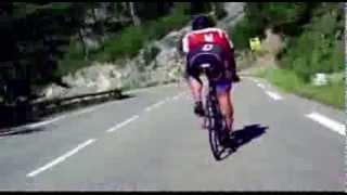 Afdaling MontVentoux met de fiets in 5 minuten [upl. by Hameean]