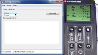 How do I download the PV150 to the DataLogger [upl. by Demha]