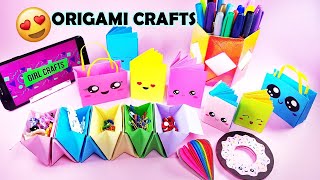 10 COOL PAPER CRAFTS YOU SHOULD TRY TO DO in Quarantine AT HOME  Origami Hacks [upl. by Eerized]