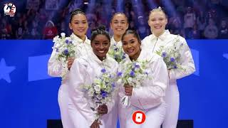 Get to Know the 2024 US Women’s Olympic Gymnastics Team Simone Biles and Moremp4 [upl. by Lessur]