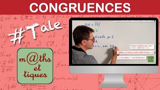 Utiliser les congruences  Terminale  Maths expertes [upl. by Constance20]