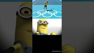 Despicable Me 4 Minions X Paris 2024 Olympics shorts despicableme4 minions paris2024 olympics [upl. by Enawyd]