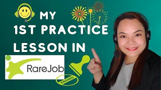 5 My 1st Practice Lesson in RareJob [upl. by Kyne]