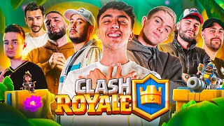 Tournois Clash Royale Entre streamerYoutubers 20 000K  CASH PRIZE [upl. by Aranaj]