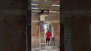 💥How to you🔨Roof remove ⁉️ construction work 👍 youtubeshorts 🔥 [upl. by Ninazan]