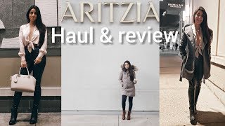 ARITZIA WINTER HAUL  NEW AT ARITZIA [upl. by Kalikow]