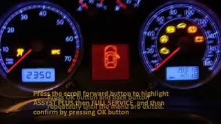 ALFA ROMEO BRERA 200601 How to reset service light indicator [upl. by Hyrup]