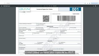 Tutorial para descargar el RUT en tres pasos [upl. by Tedmann155]
