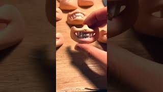 Cheshire Cat Face Replacement Paint Process Part 2 🐈‍⬛ filmation animation stopmotionanimation [upl. by Bigler]