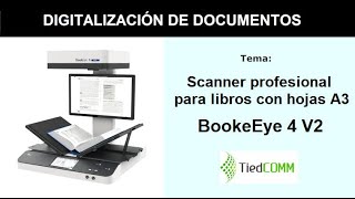 Digitalización profesional de libros antiguos con el mejor scanner planetario  el BookEye 4 V2 [upl. by Makell609]