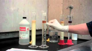 Determining the Concentration of an Emulsifiable Oil Bath [upl. by Eleonore]