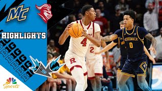 Merrimack vs Rutgers  COLLEGE BASKETBALL HIGHLIGHTS  112024  NBC Sports [upl. by Oryaj954]