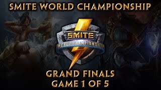 Smite World Championship Grand Finals Game 1 of 5 [upl. by Irme570]