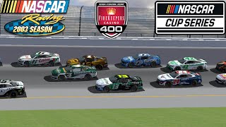 100 NASCAR CUP SERIES MICHIGAN RACE LIVE  NR2003 Gameplay LIVE [upl. by Kciredor]