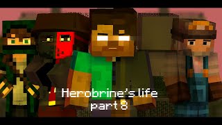 S1EP9 Herobrines Life part 8  Minecraft Animation [upl. by Norwood109]