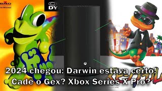 Previsões de 2024 Darwin estava certo CES por onde anda Gex Xbox Series X Pro ZeroQuatroLive [upl. by Skelton]