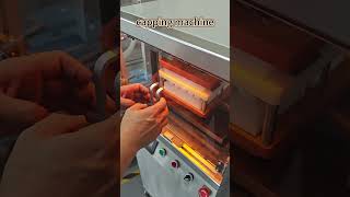 Do you know how to Capping the cartridgecartridge cappingmachine machine vape factory delta [upl. by Imotih]