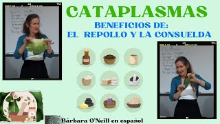 🌿BENEFICIOS de las CATAPLASMAS de repollo y de consuelda 🍃💪 cataplasma salud bienestar [upl. by Nonnairb]